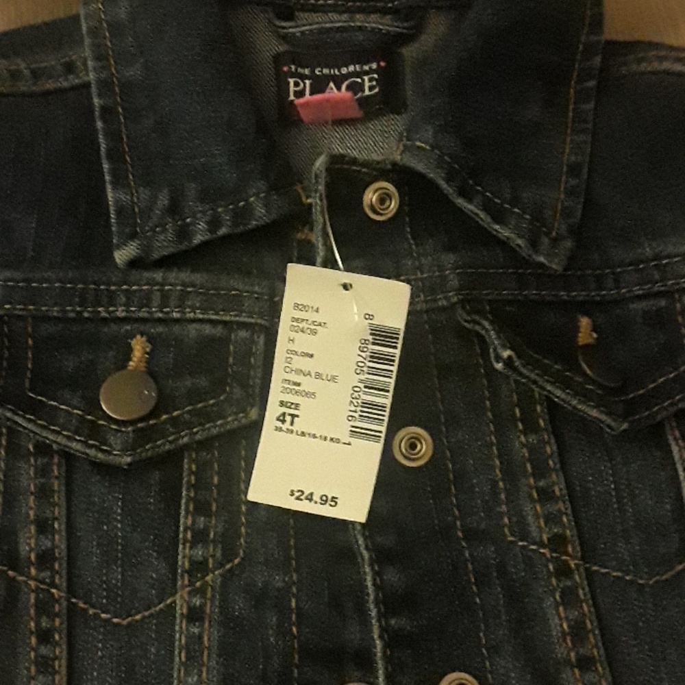 Children's Place Blue Jean Jacket